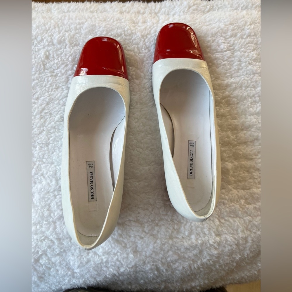 Bruno Magli flats with small heels